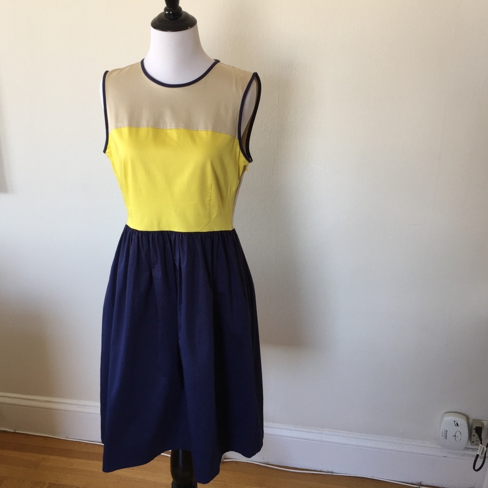 Kate Spade New York Jerry Colorblock Dress Size 8